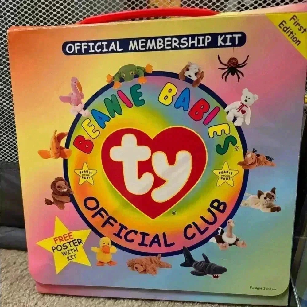 Ty Beanie Babies Platinum Edition Club Kit- Clubby And Princess Diana - Picture 2 of 16